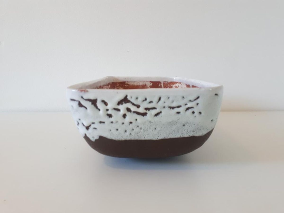 Xxl Cactus Pot Bonsai Pot Lava Keramiek Schaal Jaren 50 image 4