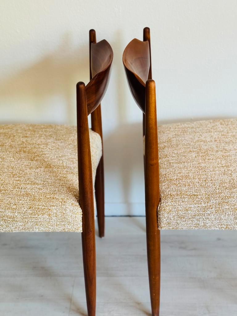Set Vintage Deense Stoelen Jaren 60 image 9