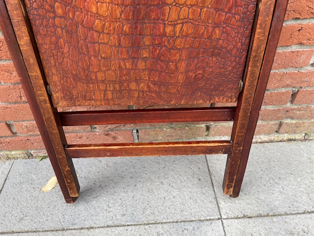 Thonet Cosmos B751 Klapstoel. Zeldzaam Krokodillenreliëf. image 14