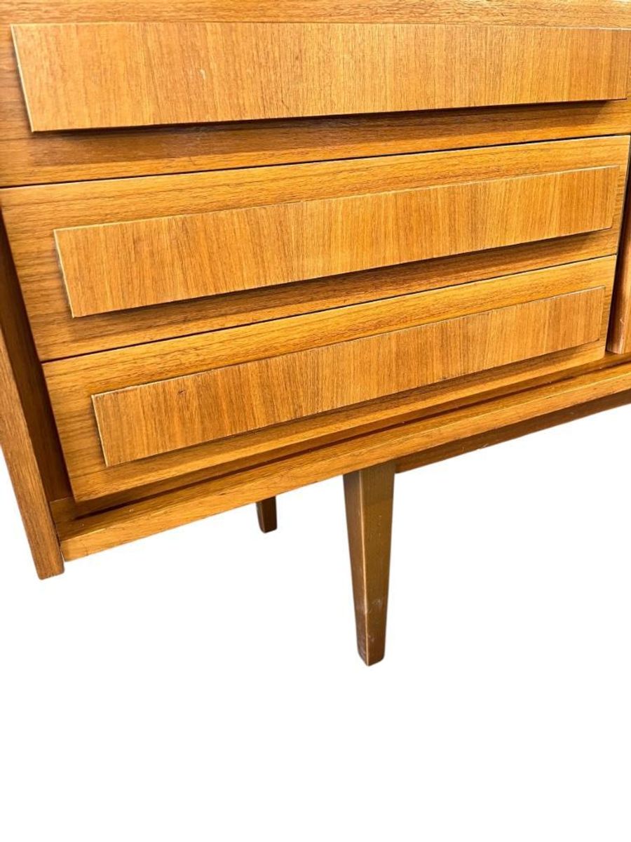 Vintage Xl Houten Dressoir / Buffetkast / Commode image 5