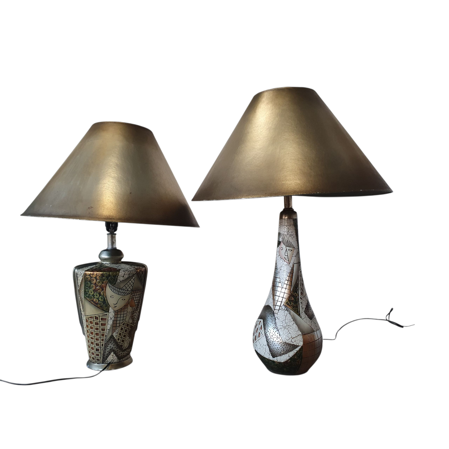 Alexander Kalifano / Modern Impressionist Art Vase Lamps / Circa 1980s image 22