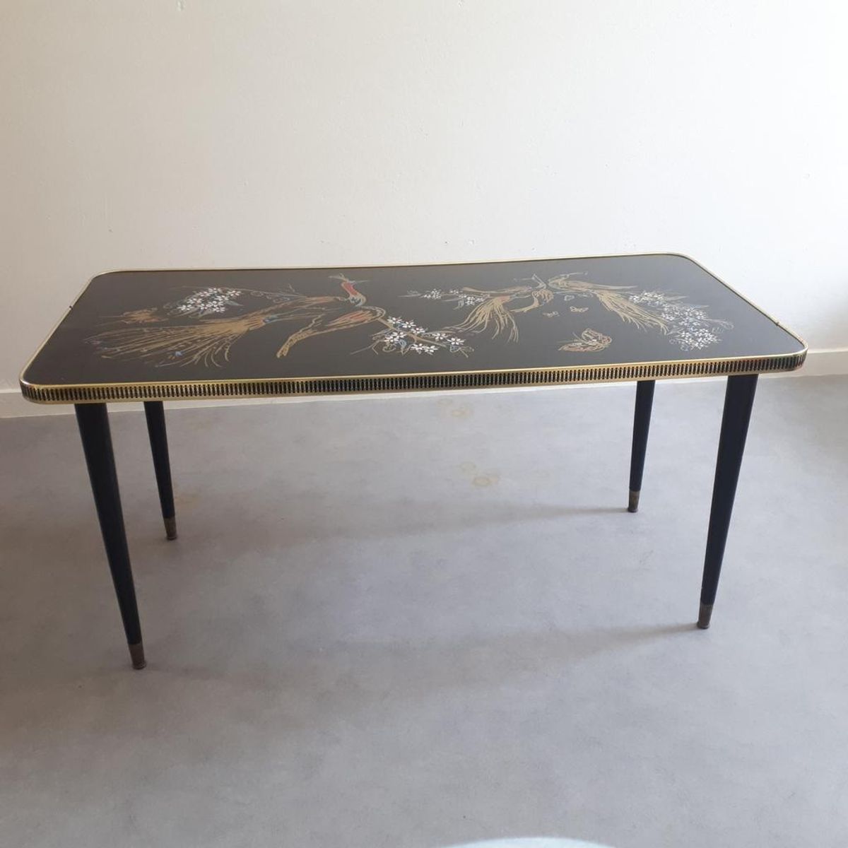 Jaren 50 Vintage Salontafel Fifties Pauw Coffeetable Tafel image 6