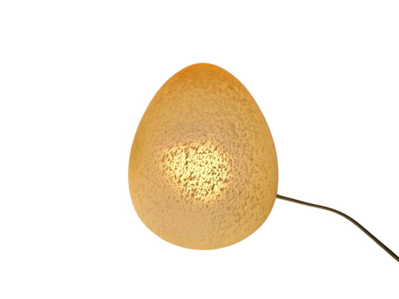 Murano - Egg Lamp - Tafellamp - Vetri - 80'S image 7