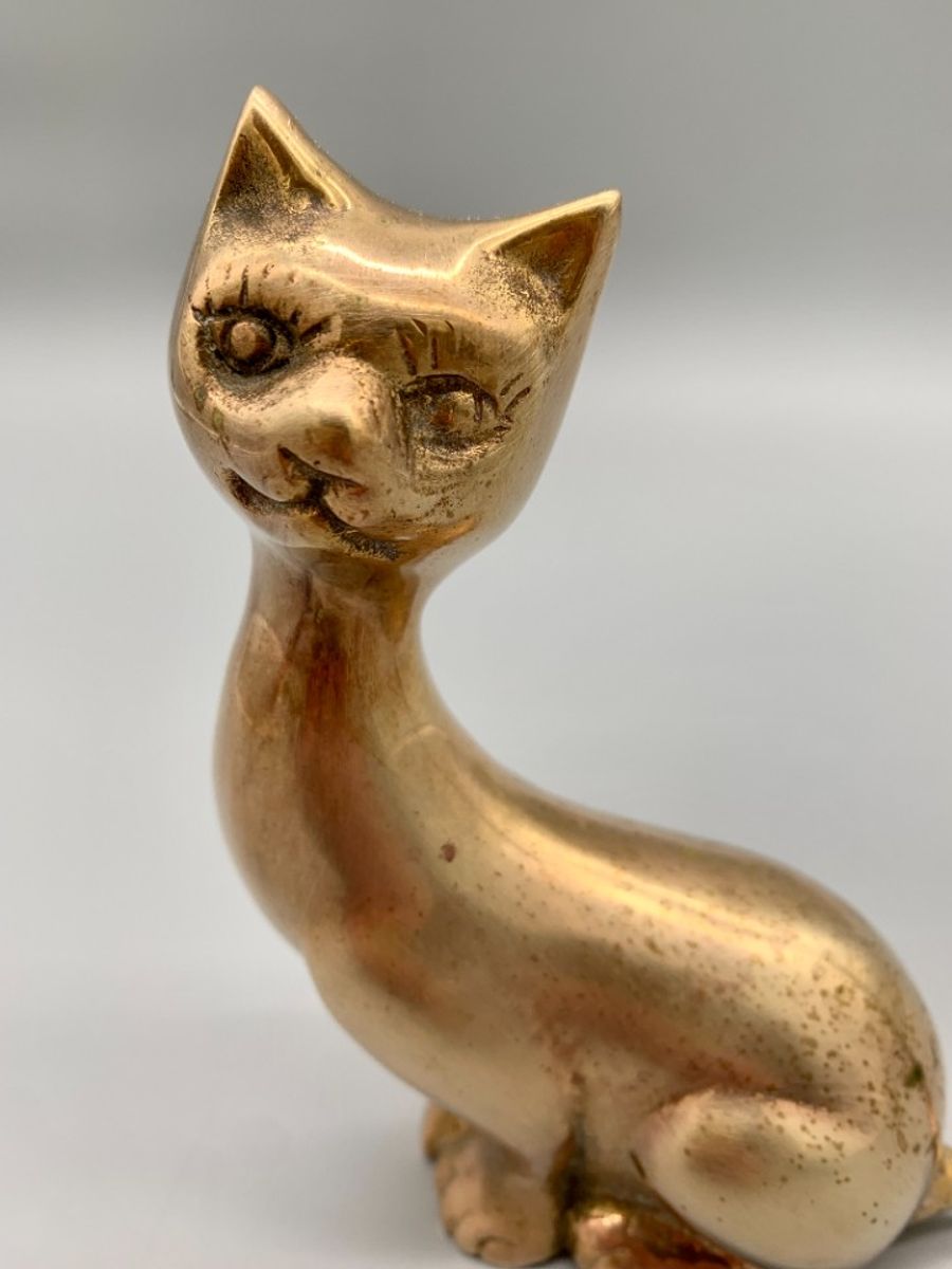 Grote Messing Poes image 3