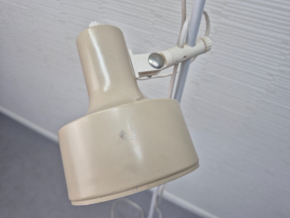 Vintage Beige Vloerlamp. Spots Afzonderlijk Schakelbaar. image 9