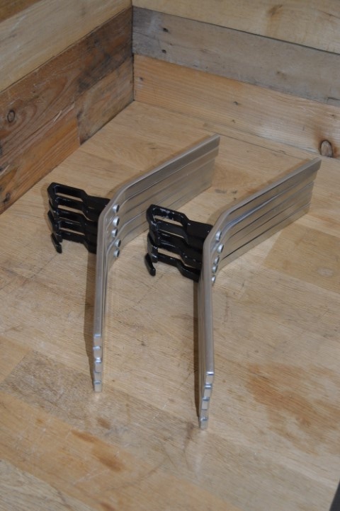 Knaapjes Jasdragers Kledinghangers Aluminium Set Van 10 image 8