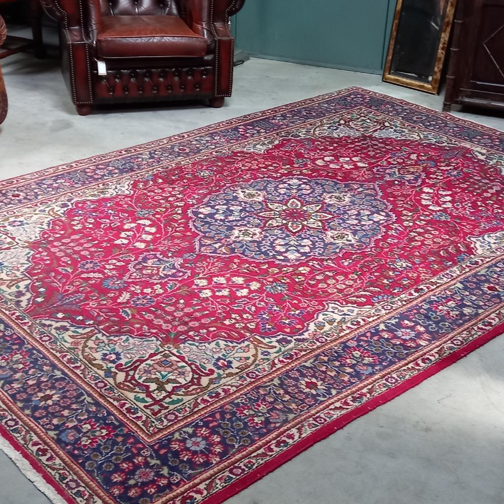 Uniek Handgeknoopt Perzisch Vloerkleed Uit Meshad 310x205cm image 2