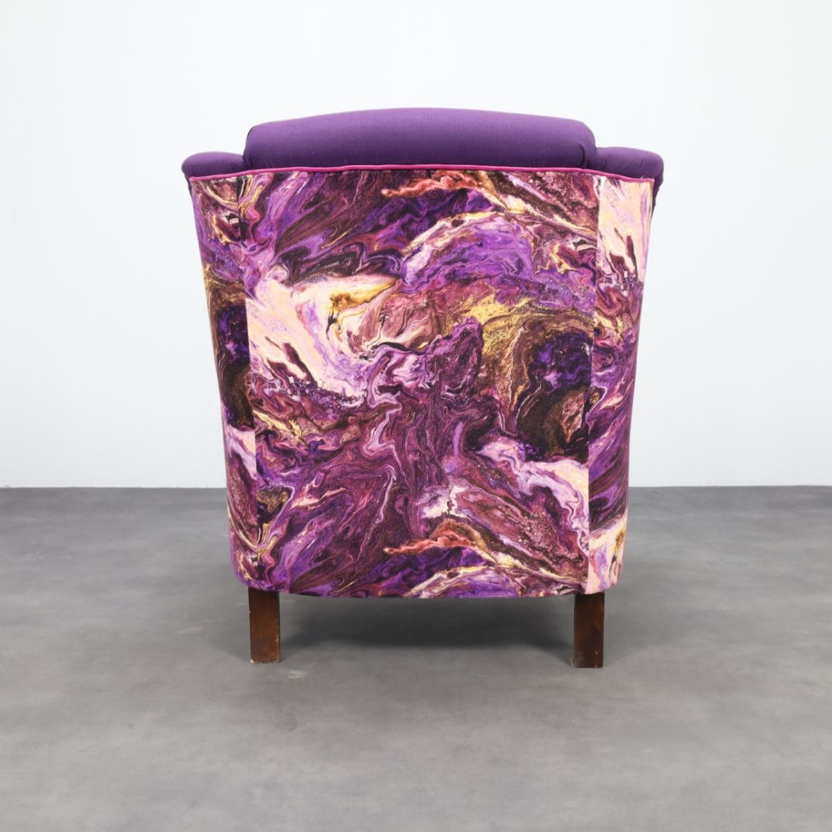Classic Wing Chair In The Style Of Howard & Sons, 1960s image 2