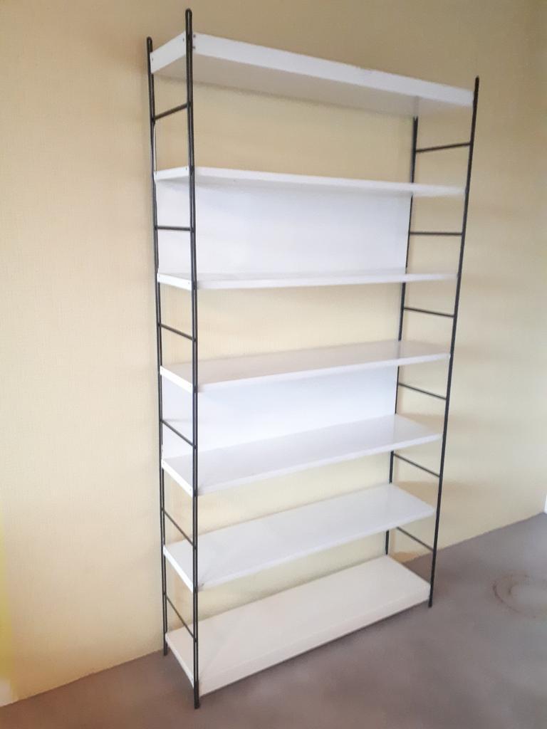 Vintage Metalen Wandkast Tomado Stijl Vintage Boekenkast image 2