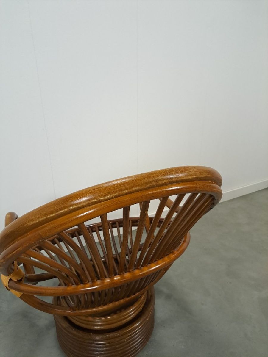 Rotan Manou Draai Stoel image 13
