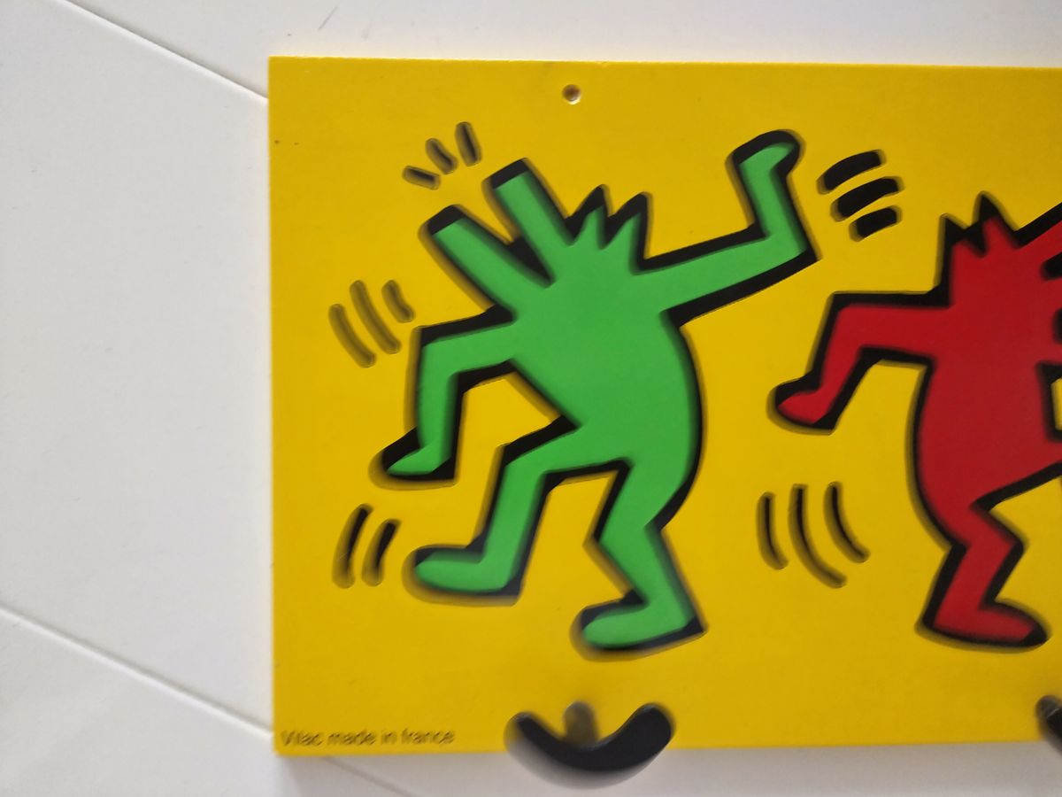 Keith Haring Kapstok Hout Vilac 22 X 50 Cm image 10