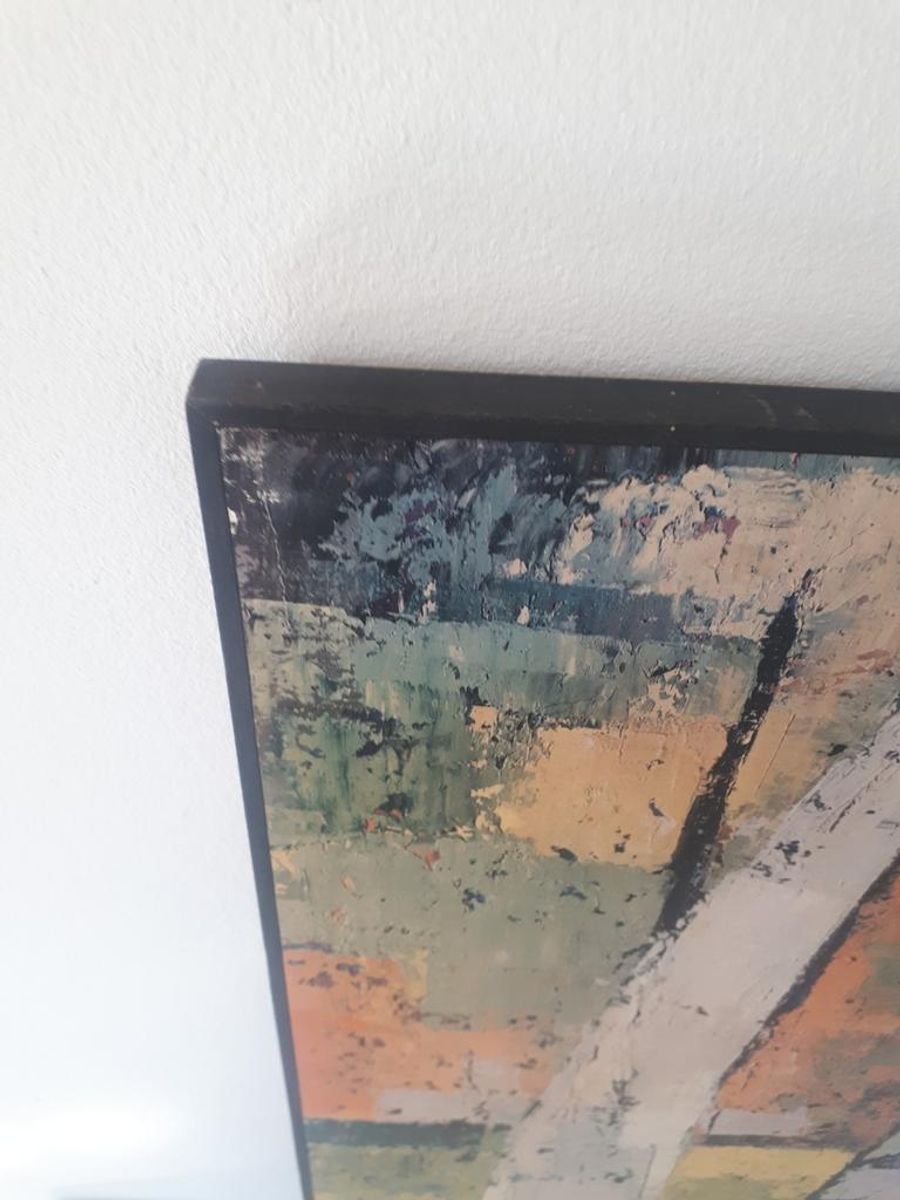Reuther Vintage Schilderij Print Op Hout image 3