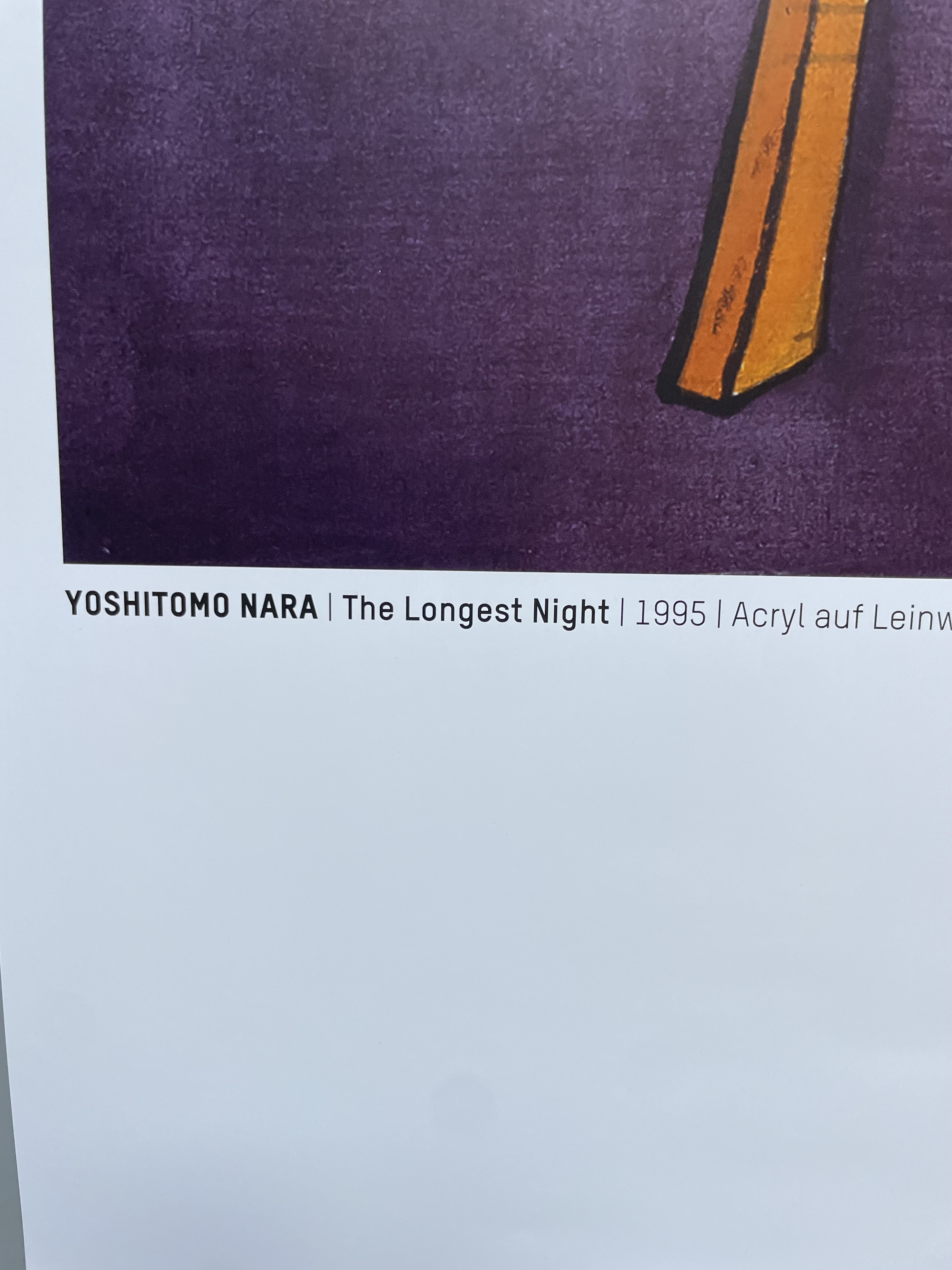 Yoshimoto Nara, The Longest Night image 3
