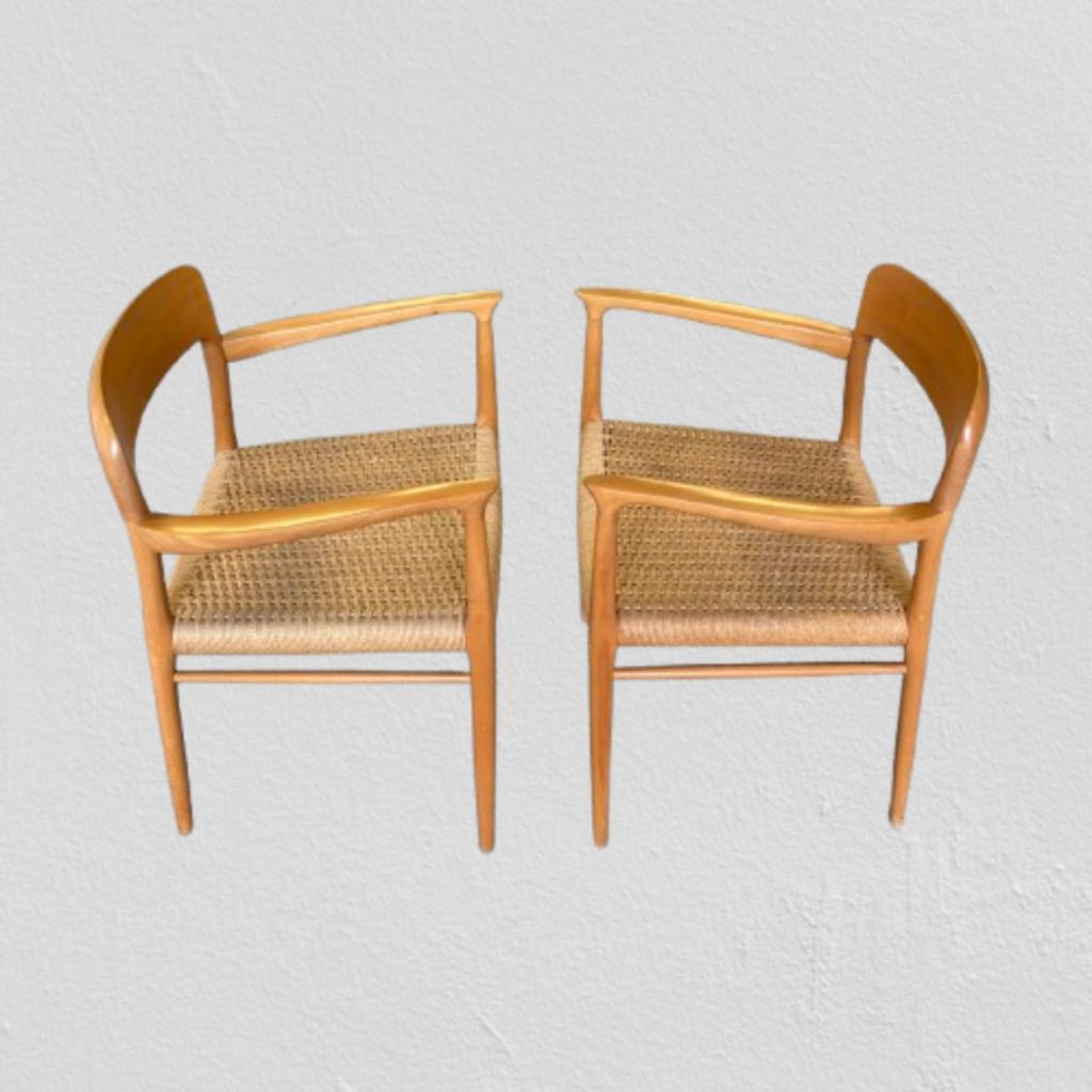 Set Van 8 Stoelen Niels Moller Voor Mollers Mobelfabrik image 21