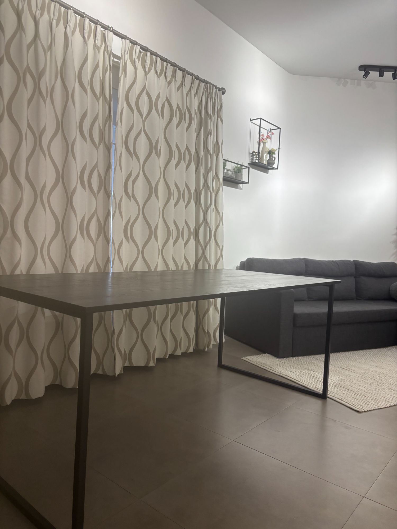Eetkamertafel Zwart Mango Look image 9