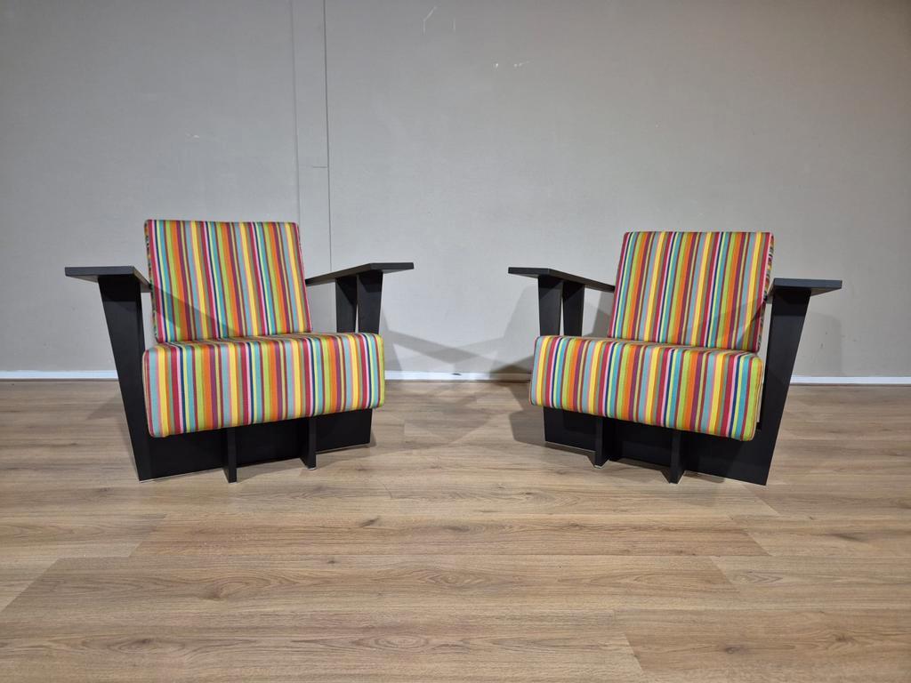 2x Neil David F1 Fauteuil - Essenhout - Design - Nieuwstaat image 8