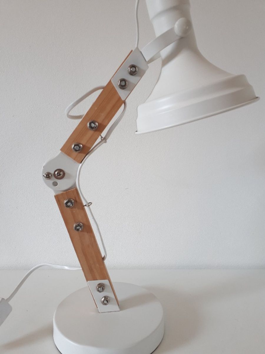 Strakke Bureaulamp Met Knikarm image 3