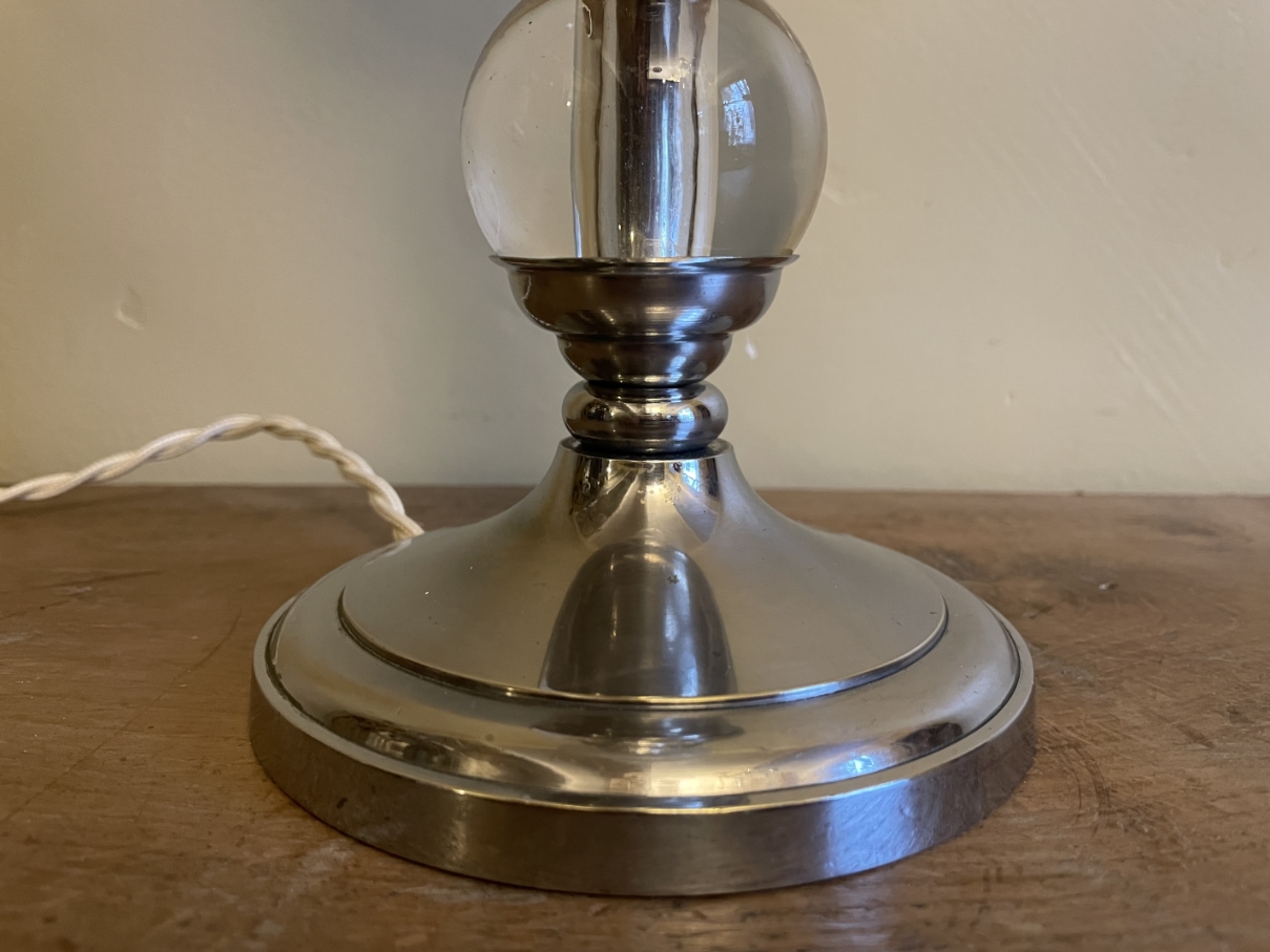 Jaren 30 Jacques Adnet Tafellamp Schemerlamp Frans image 5