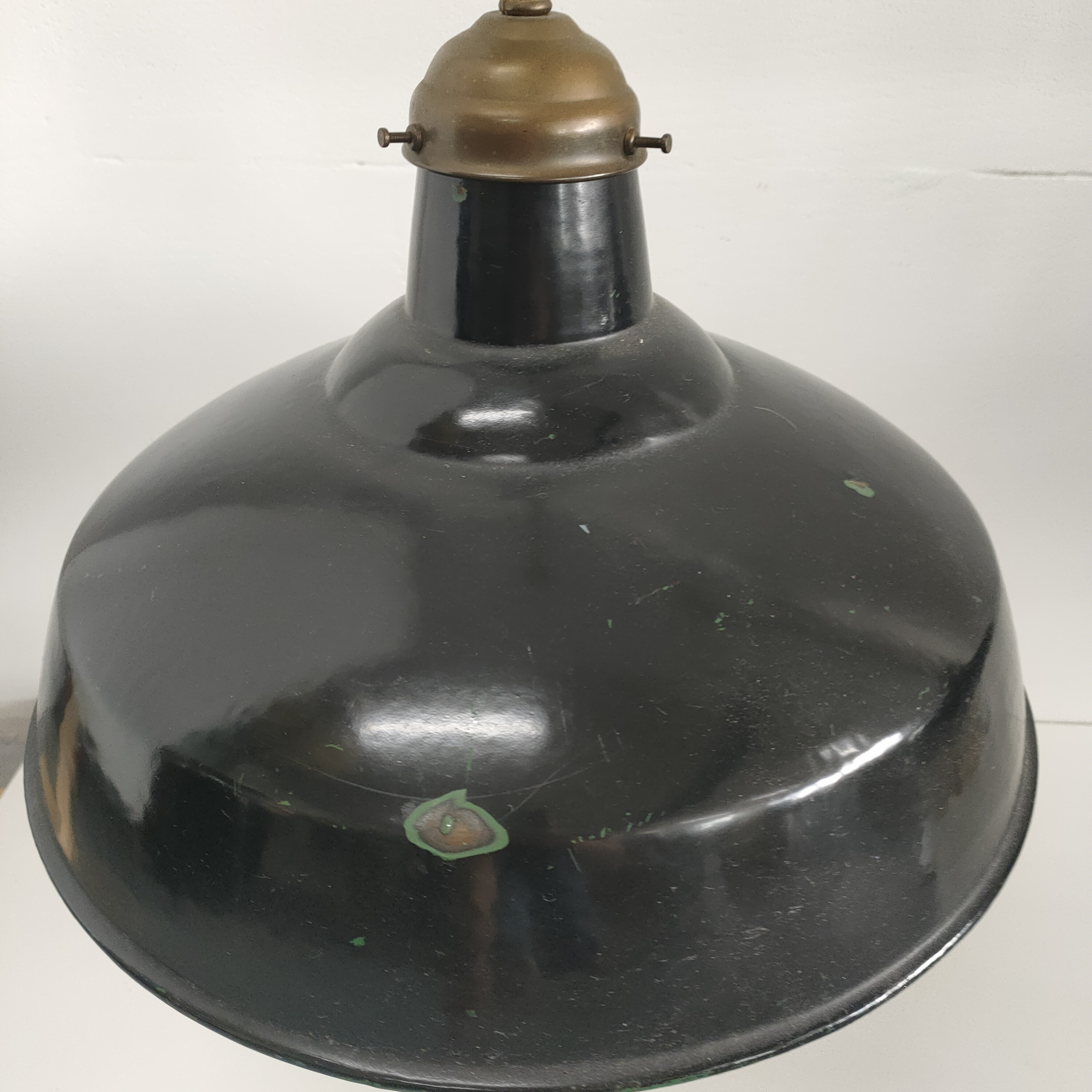 Industriële Vintage Cafe/plafondlamp Metaal/emaille image 9