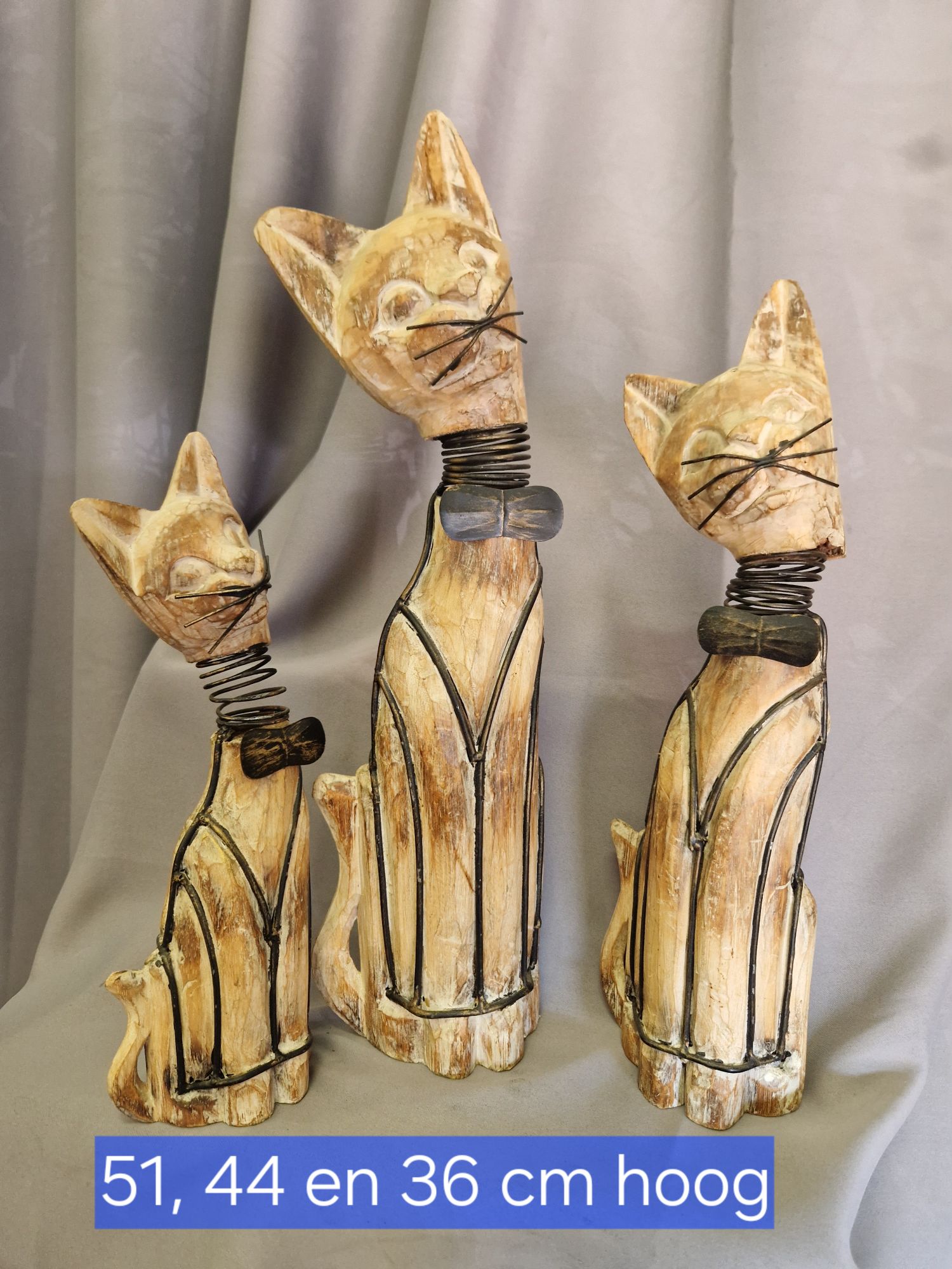3 Houten Poezen image 4
