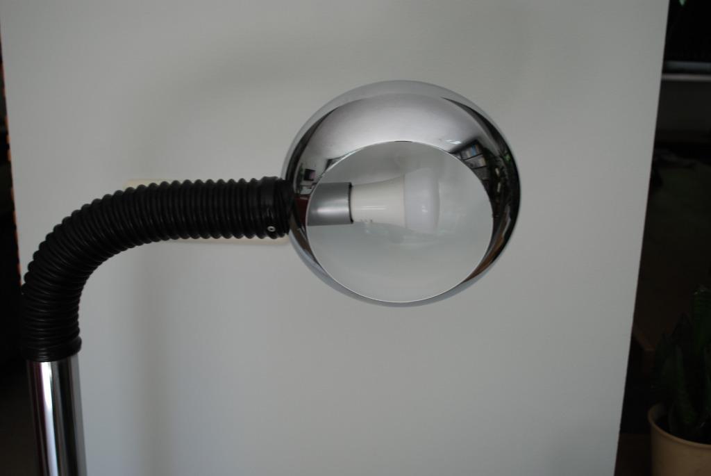 Staande Vloerlamp Jaren '70 Chrome image 5