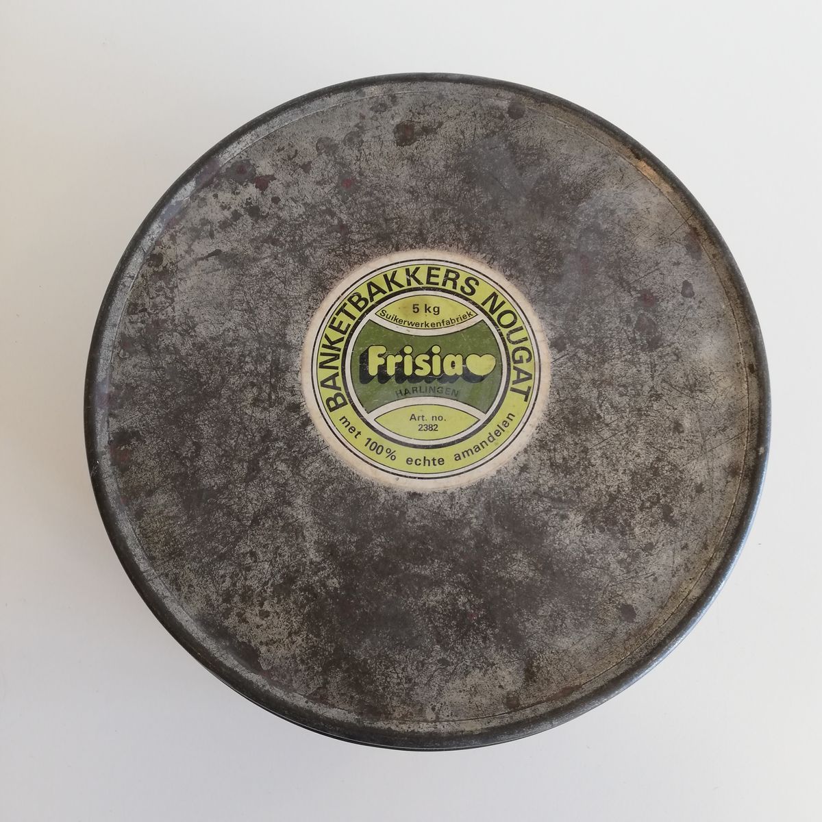 Vintage Blik Voor 5 Kg Nougat image 2