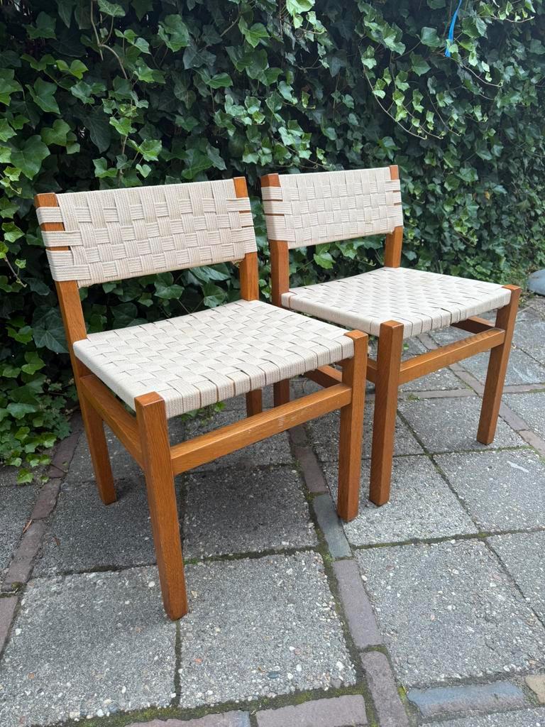 2 Vintage Japandi Design Stoelen Stijl Alvar Aalto image 2