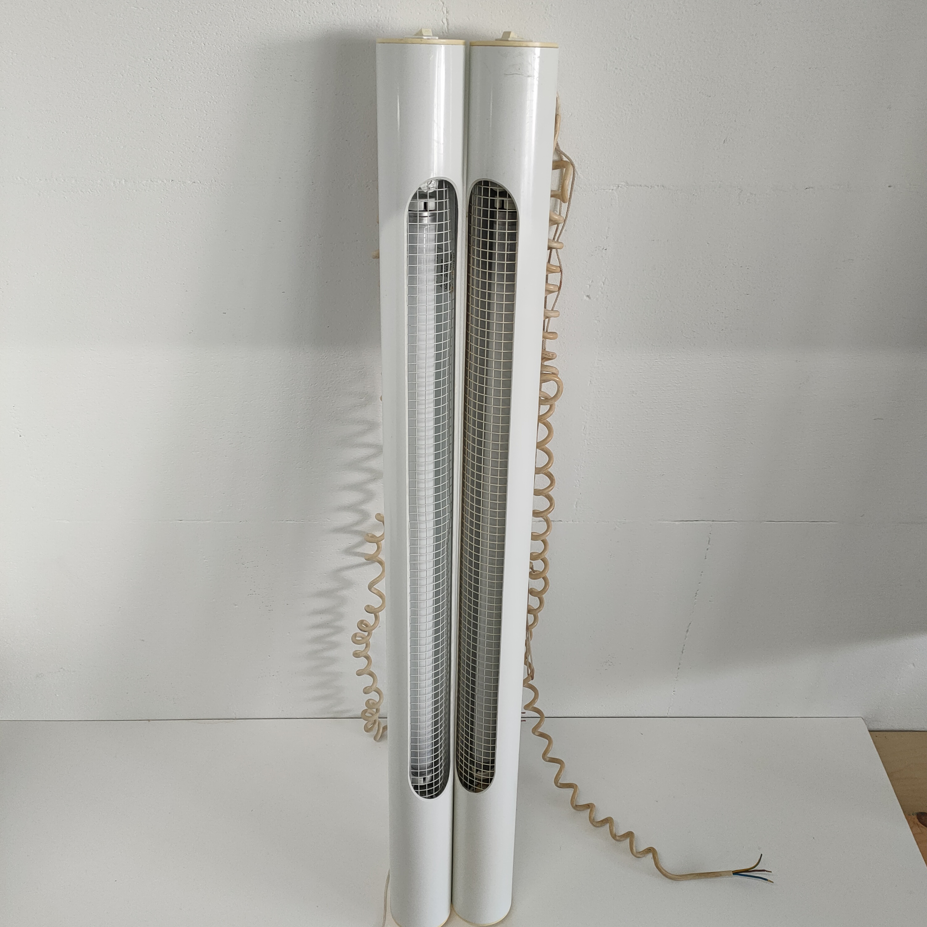 Massive Design Fluorescente Tube Lamp (jaren 70/80, Wit) image 14
