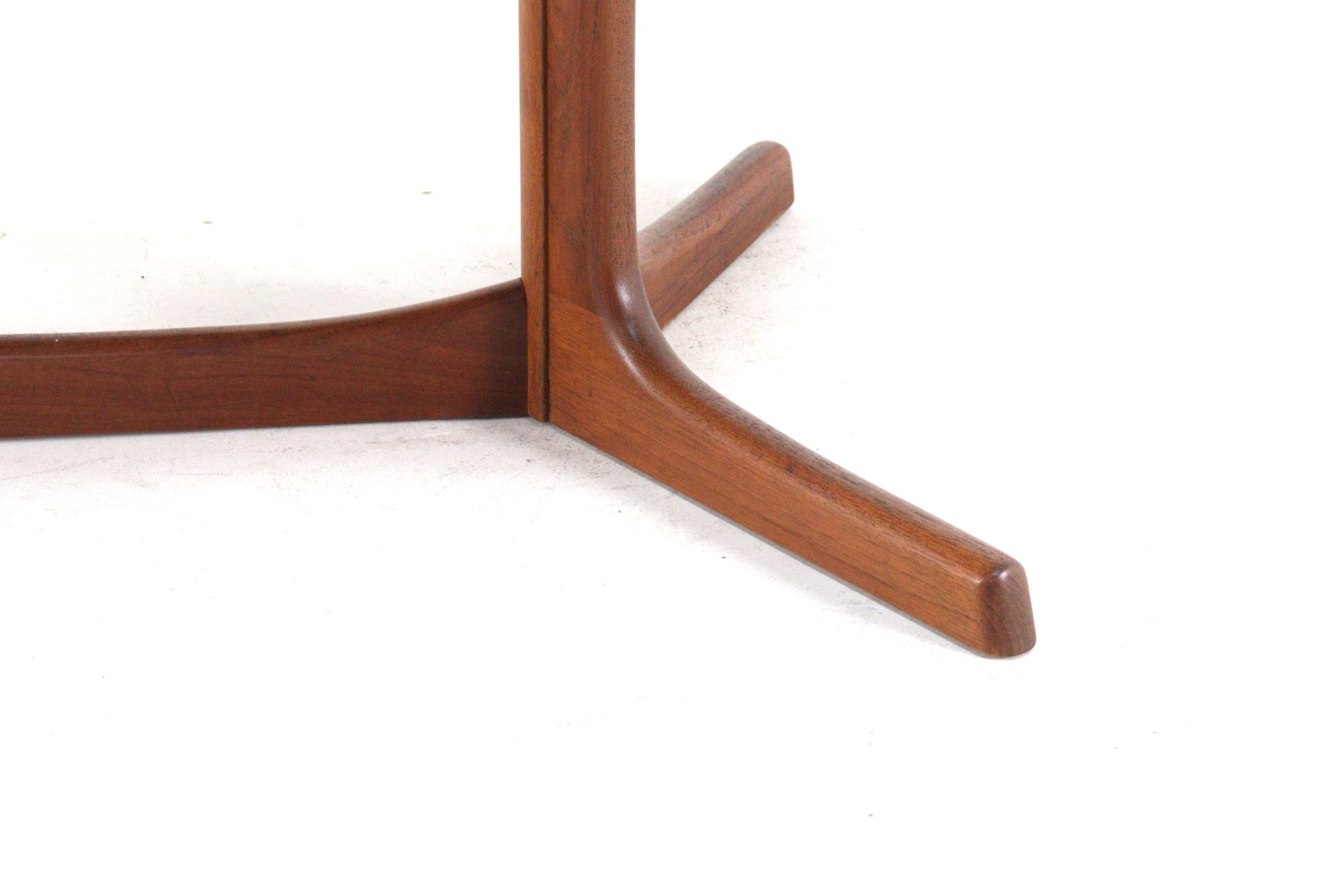 dyrlund Ovalen 1x Verlengbare Eettafel Massief Teak Vintage Deens image 9