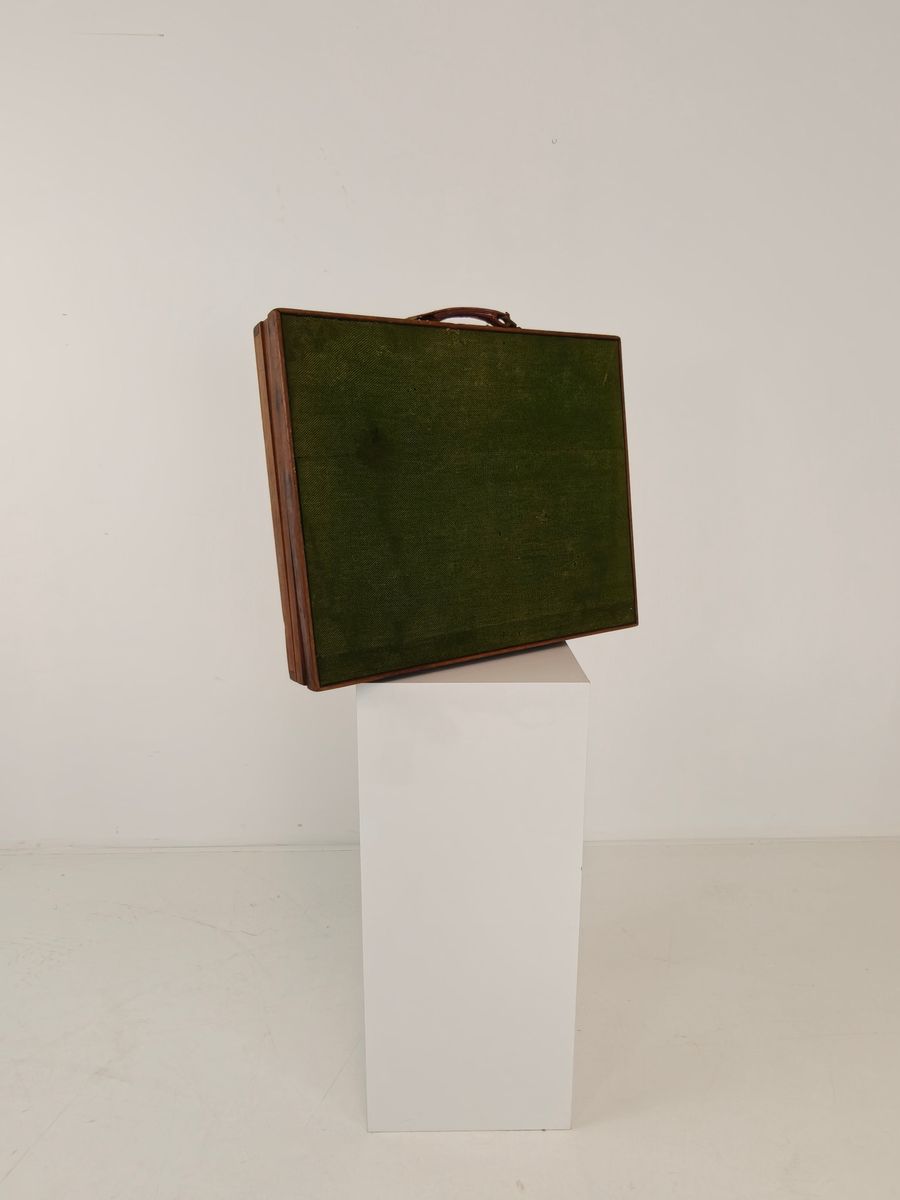 Antieke Draagbare Lessenaarkast – Circa 1920 image 5