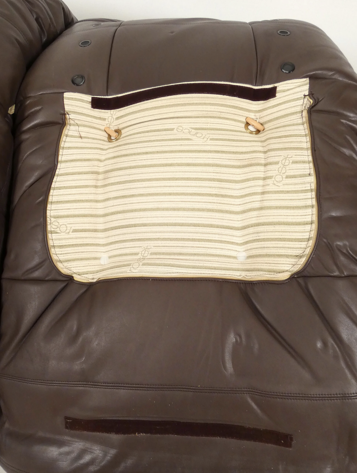 Ligne Roset Marsala - Fauteuil En Ottman - Bruin Leder image 12