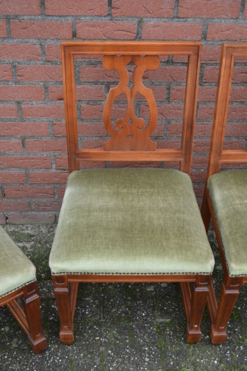 Retro Stoelen Set Van 4 image 3