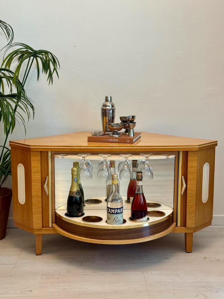 Vintage ‘speakeasy’ Barkastje Minibar Jaren ‘60 image 8