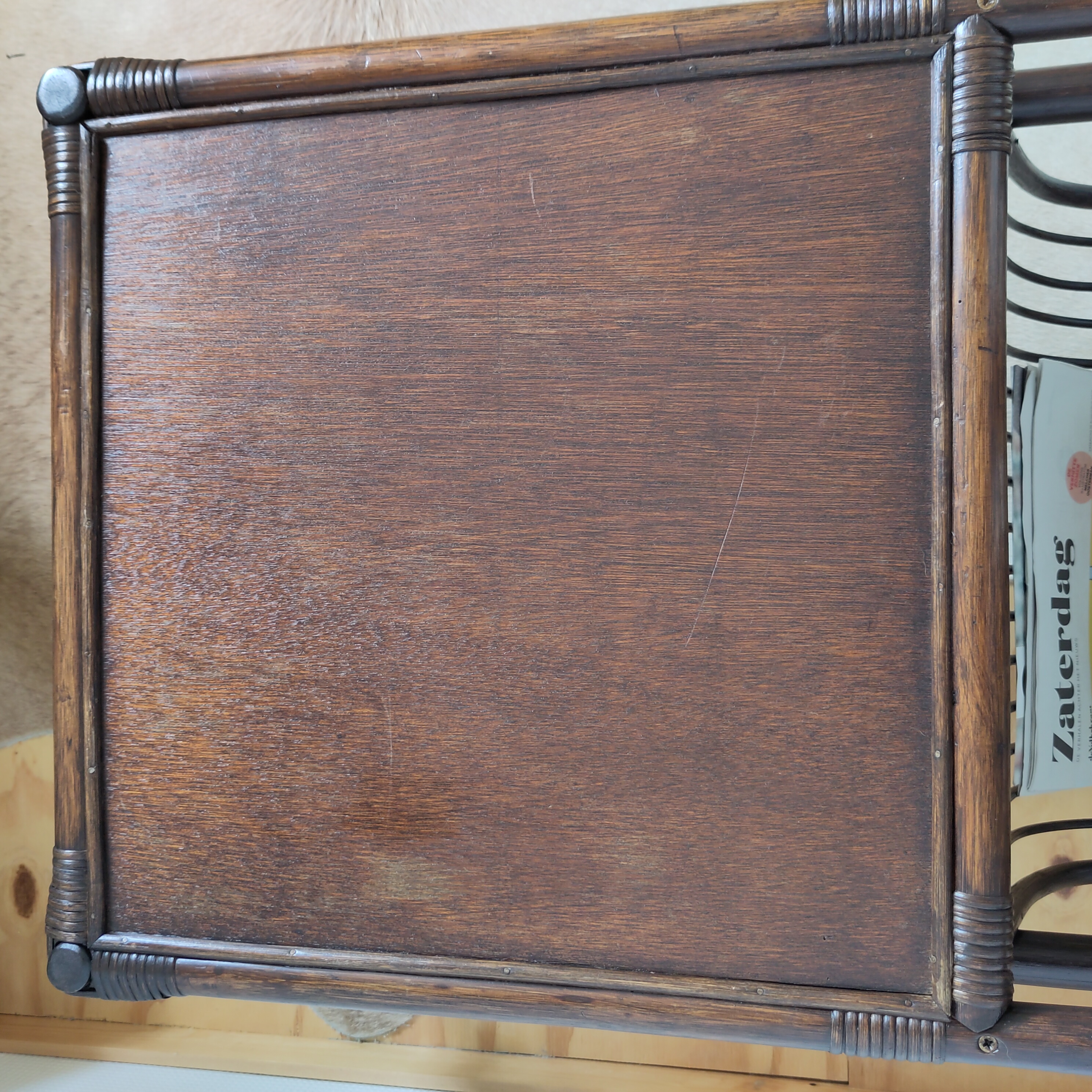 Rotan Manou Salontafel Met Lectuurmand image 9