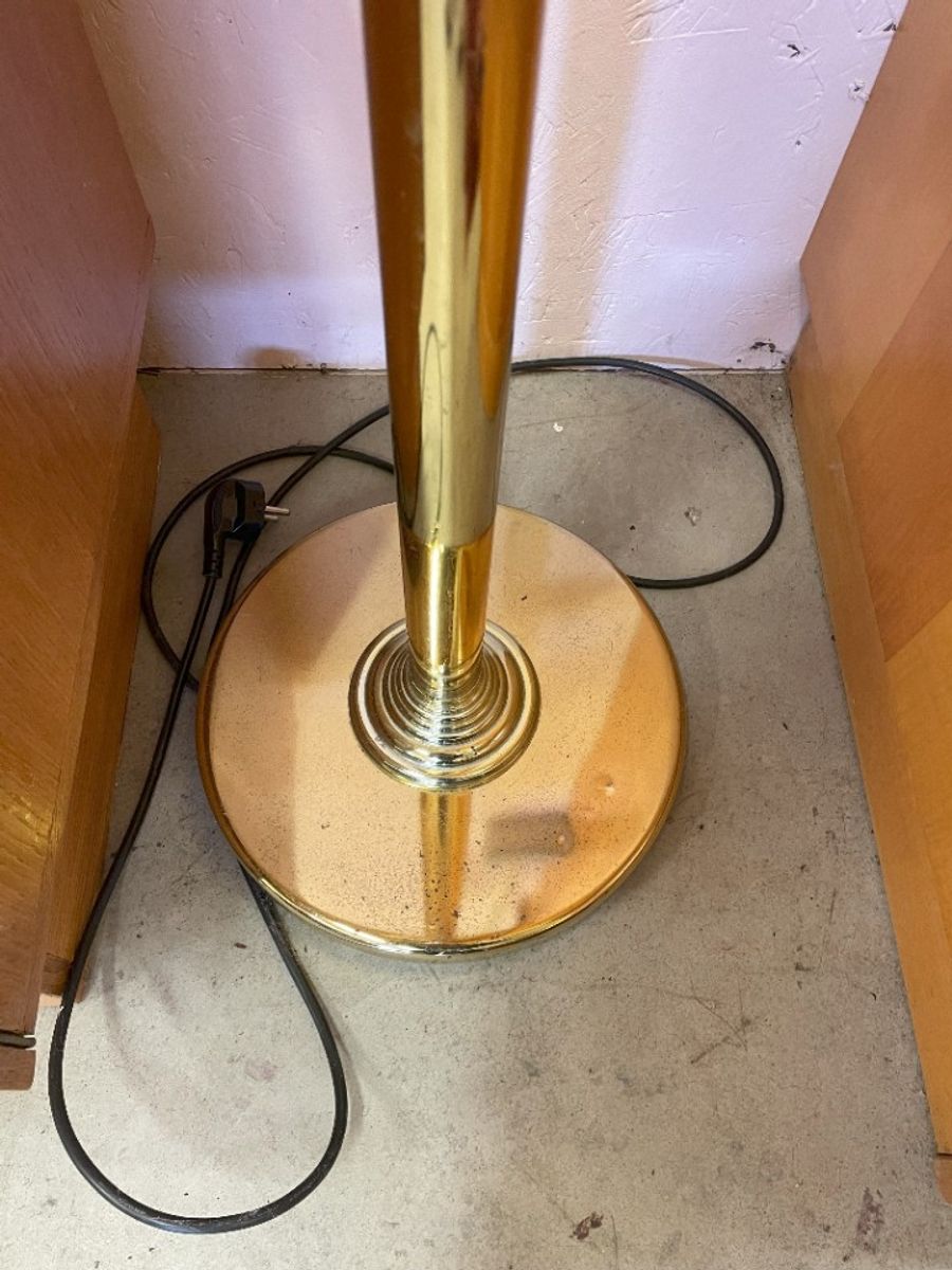 Mooie Messing Vloerlamp image 4