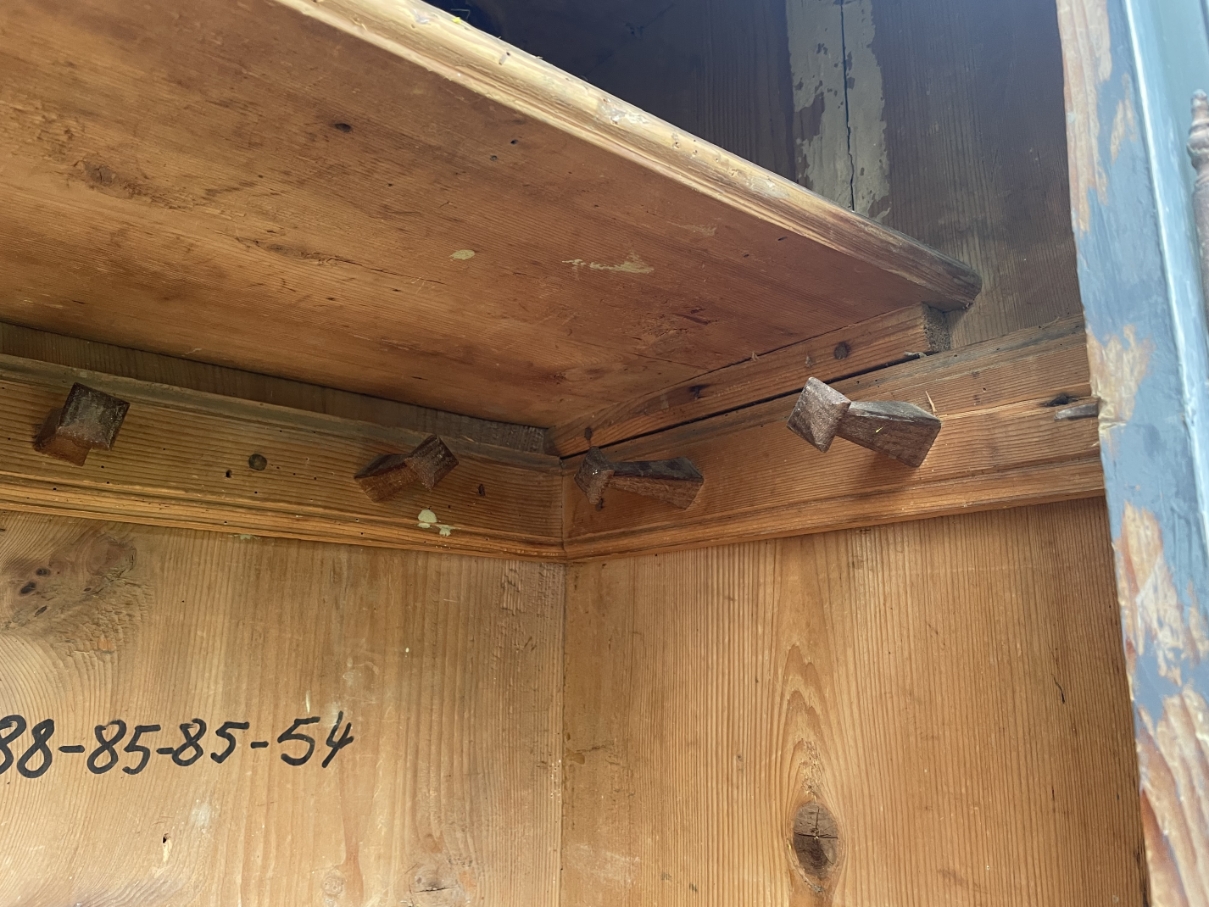 Imposante 18e Eeuwse Kast Garderobekast Keukenkast 240 Cm.frans image 18