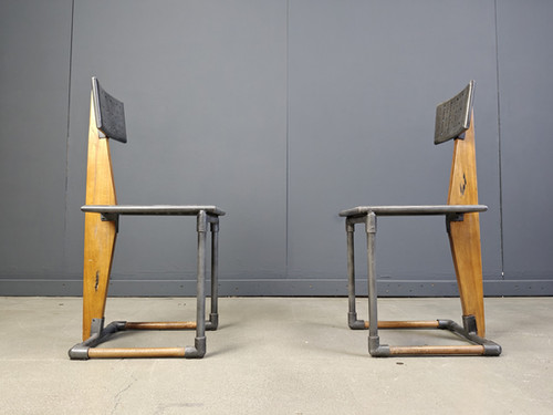 Vintage Industrial Chairs, 1970s - Set Of 4 image 11