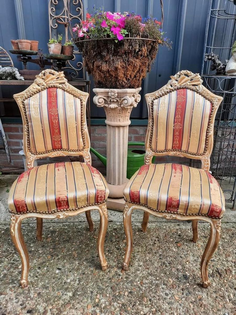 Barok Decoratieve Kinderstoeltjes Zithoogte 46cm En Rugleuni image 2
