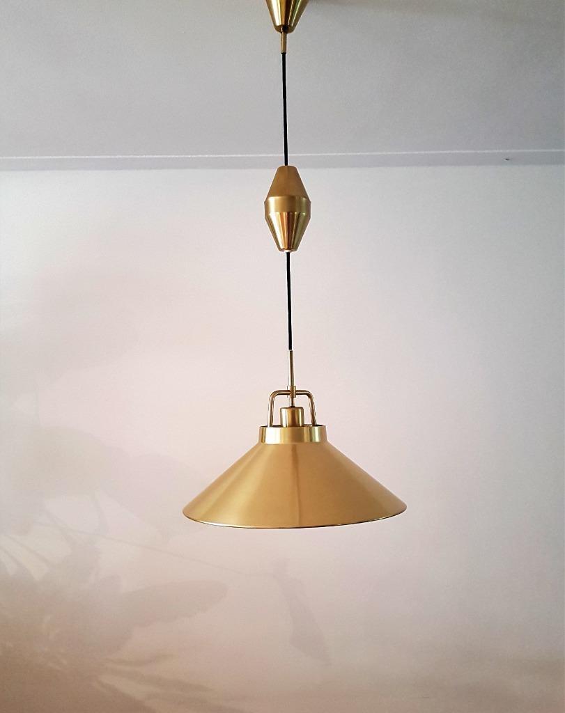 Vintage Fritz Schlegel Hanglamp Voor Lyfa Denmark image 3