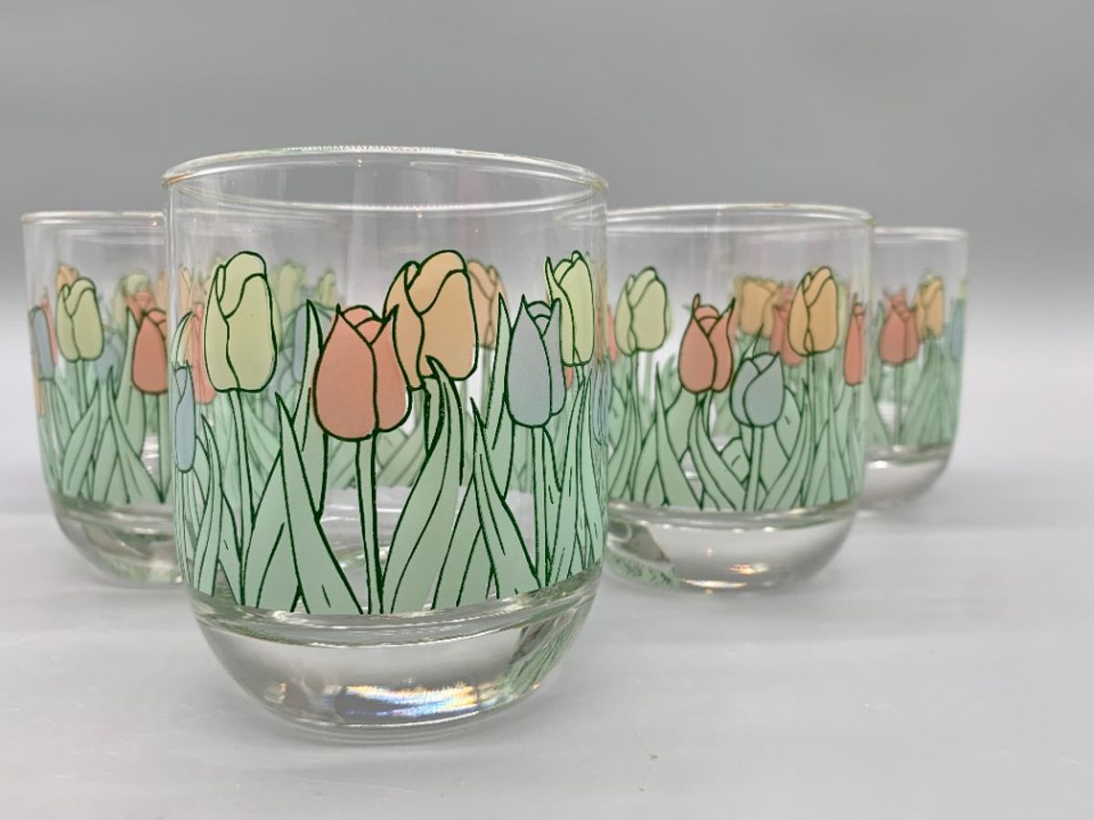 Set Sap Glazen Tulp Pastel 5 Stuks image 8