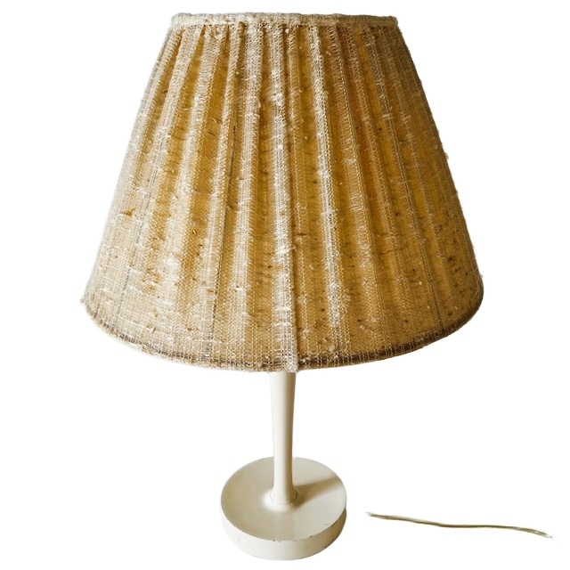 Vintage Retro Deens Design Tafellamp Hout 1960’s image 3