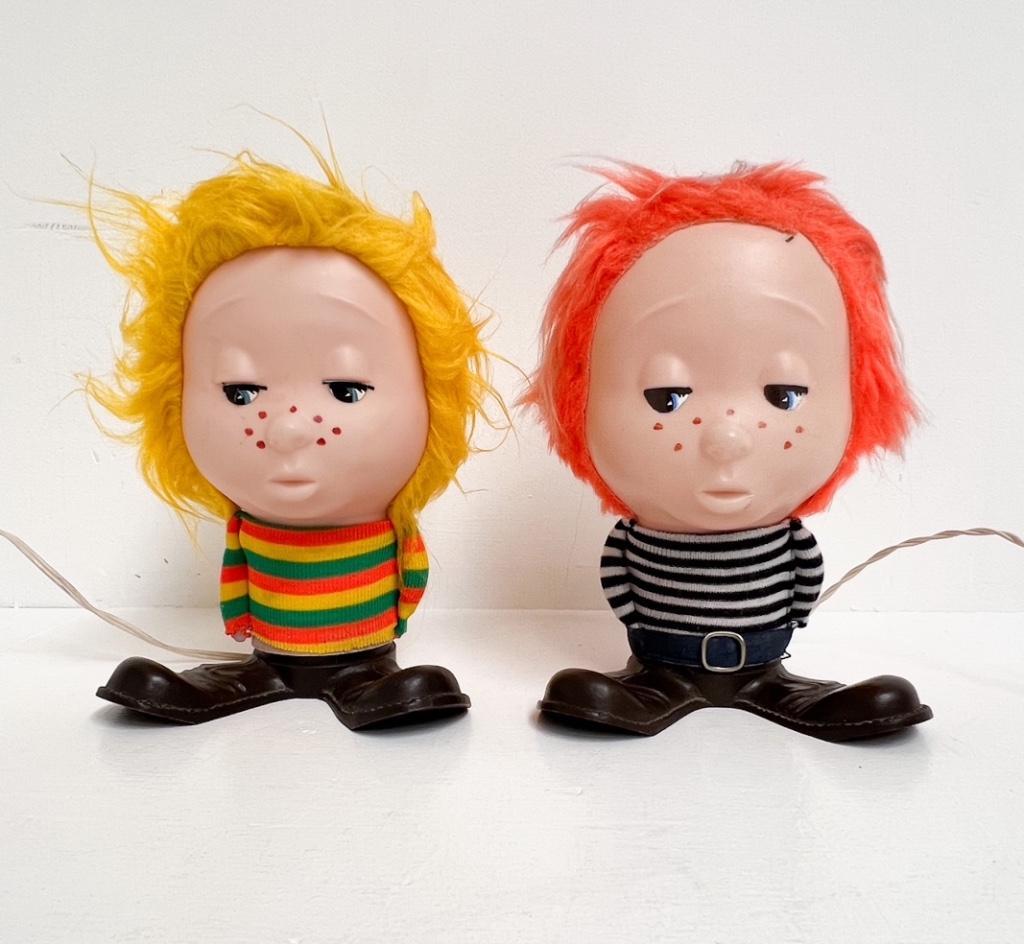 Set ‘Funky Boys’ Tafellampen Van Linea Zero (2), 1960'S image 6