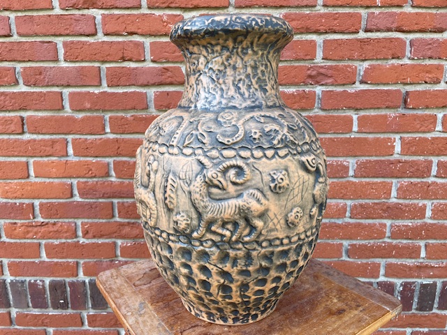 Een Fraaie Jasba Vloervaas. Azteken -design image 4