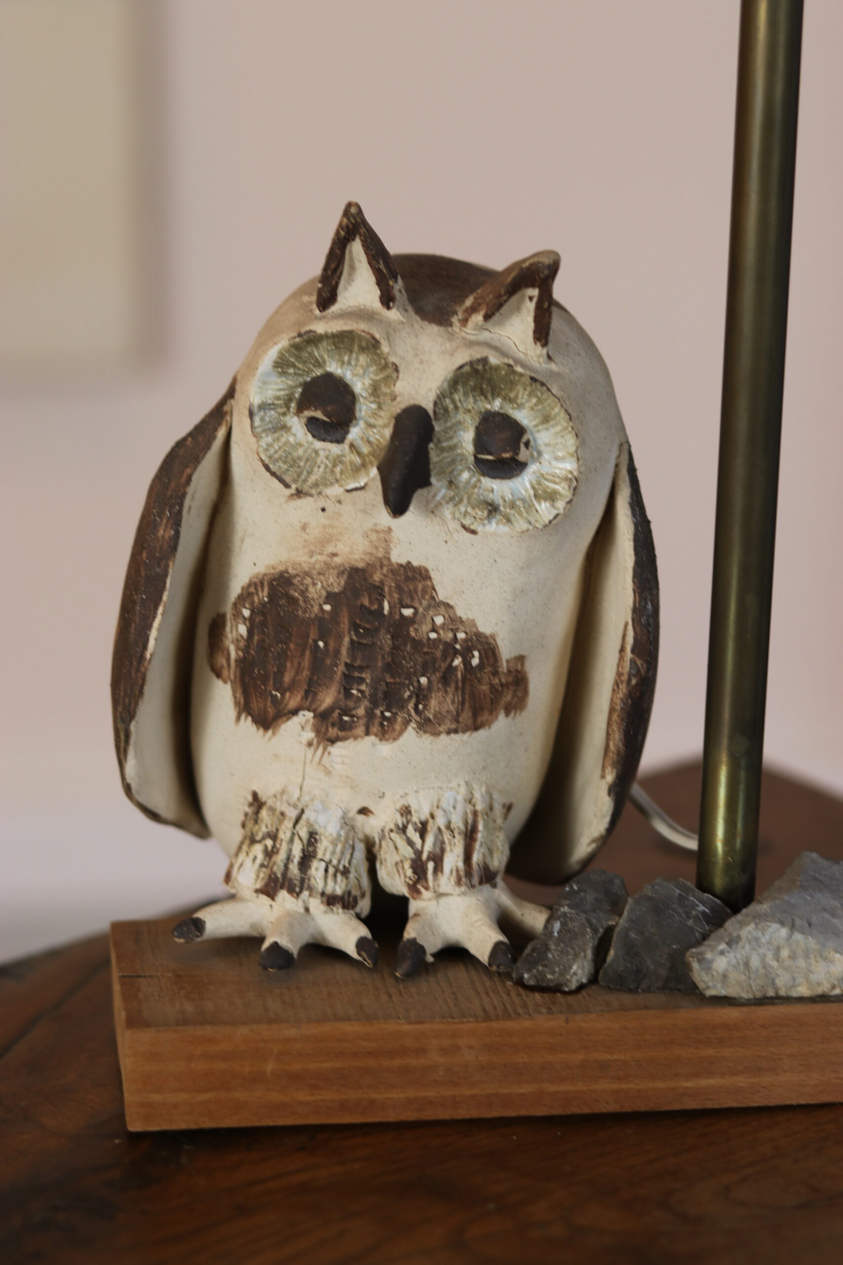 Lampe Hibou En Terre Cuite 1960 image 5