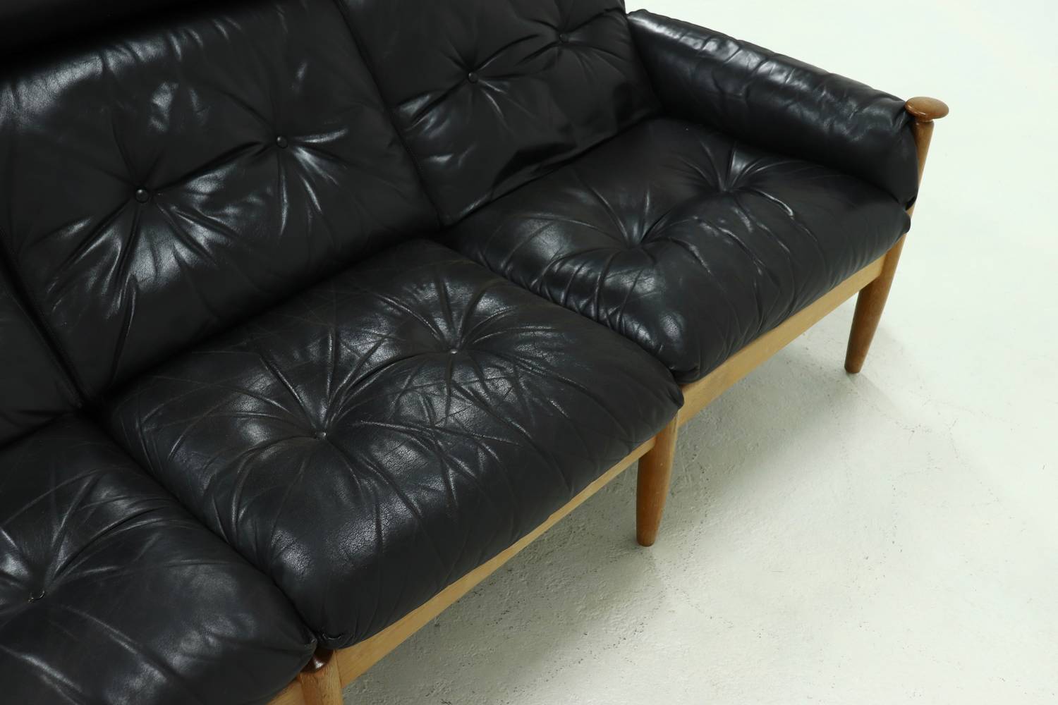 Scandinavian Three Seater Sofa By Eric Merthen For Ire Möbler 1960s image 10