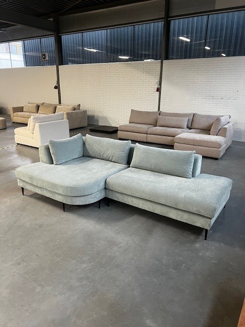 4x6 sofa - X3 Modulaire Bank Lichtgroen Uni image 5