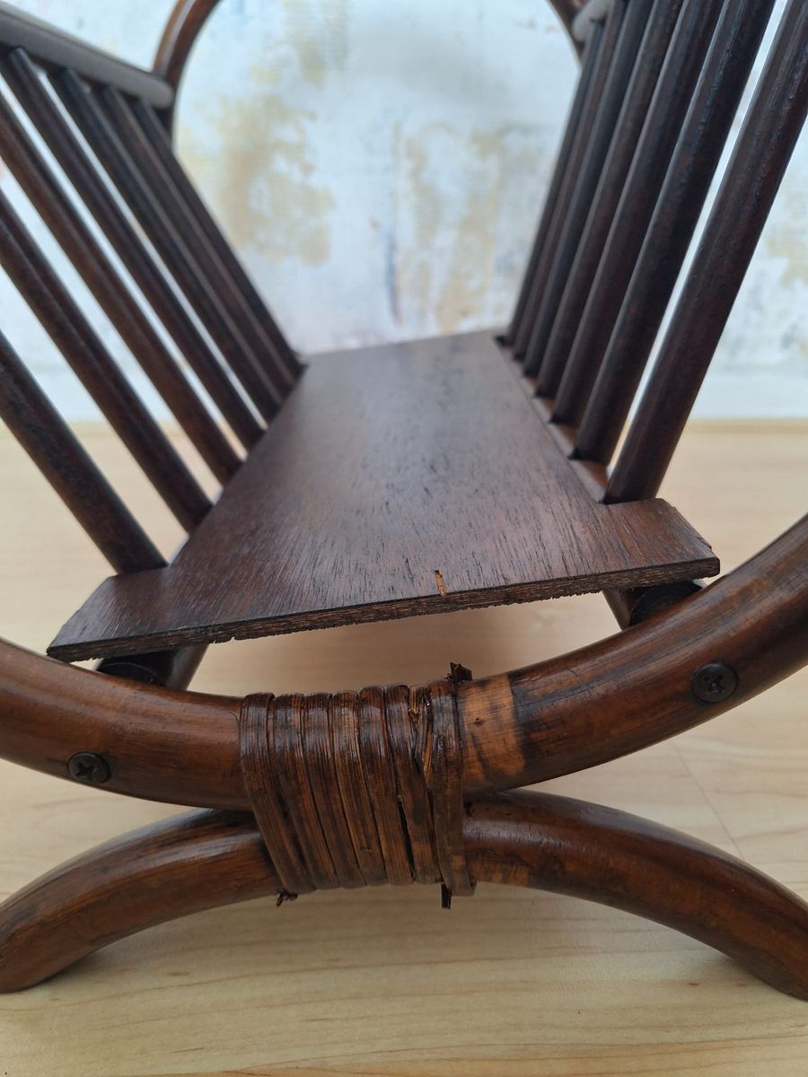 Rotan Lectuurbak Jaren 70 image 12