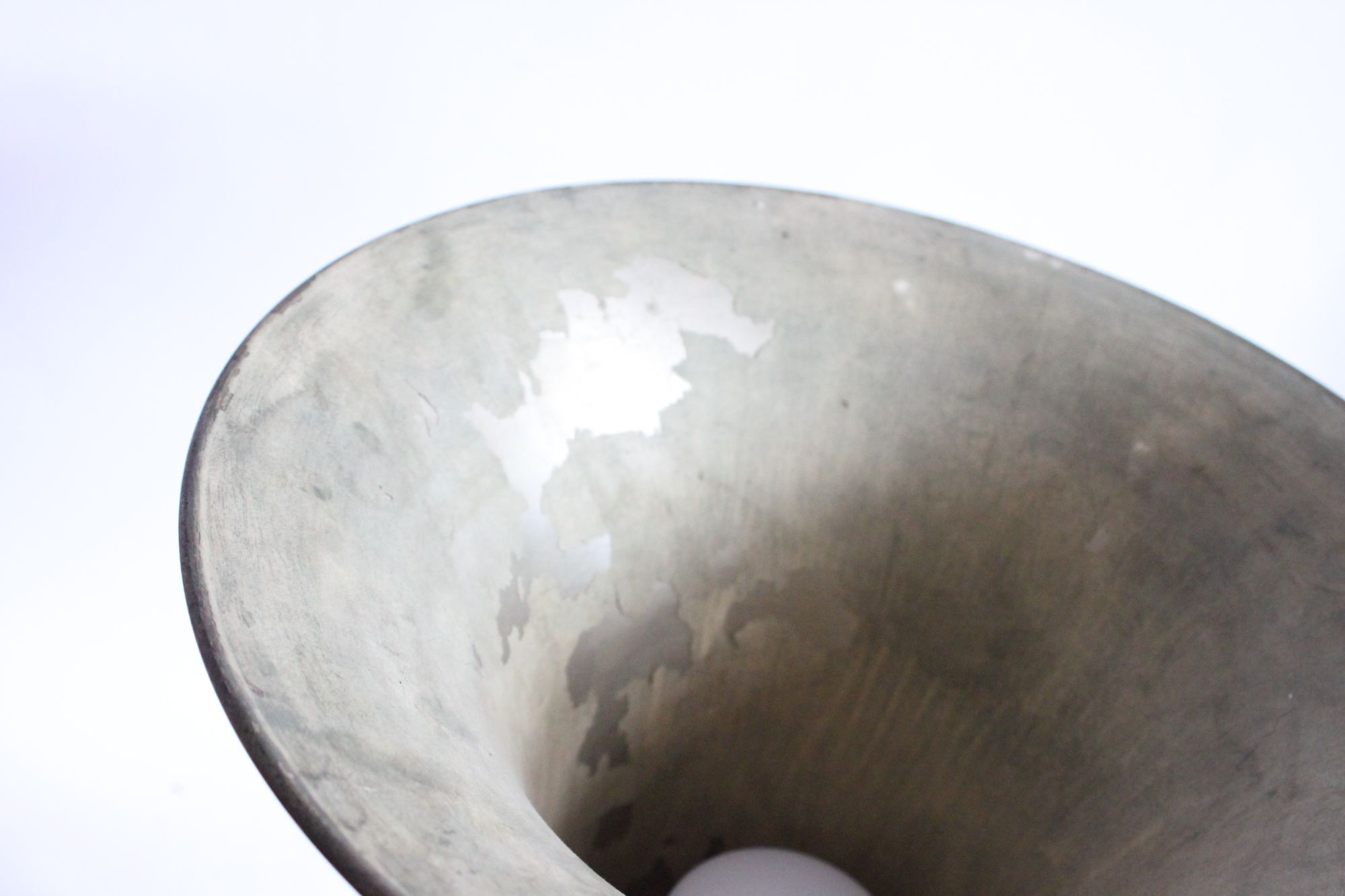 Large Brass Chalice Lamp, 1930s-1940s image 11