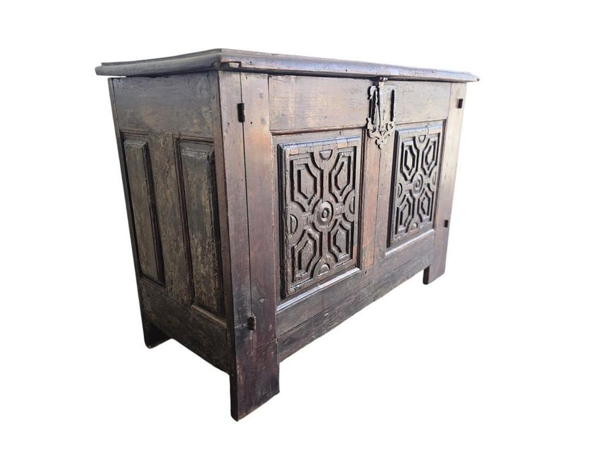 Vintage Houten Kast / Commode / Dressoir image 9