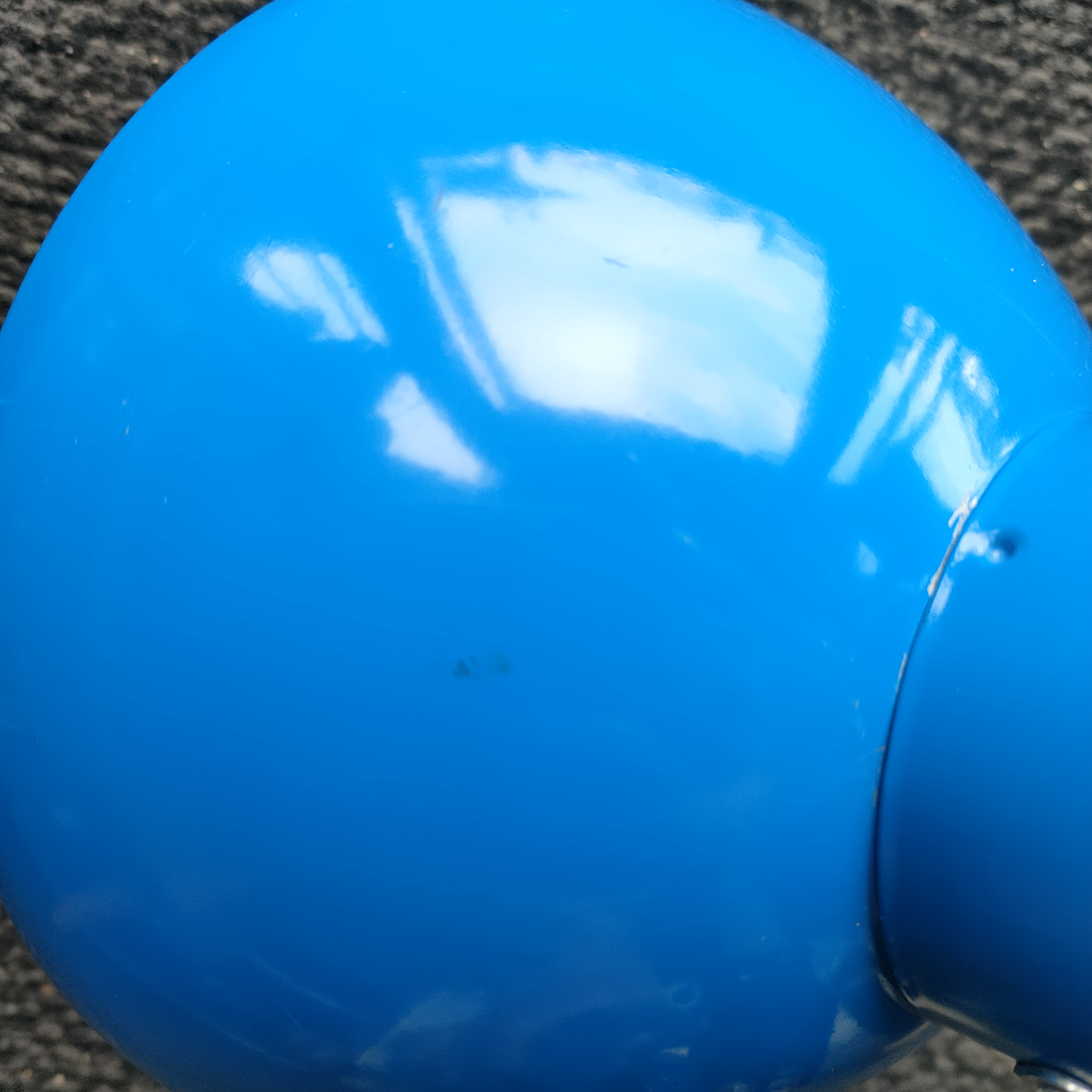 Retro Blauwe Schaarlamp Uit De Jaren 90 image 6